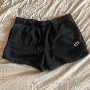 NIke Women’s Black Sweat Shorts